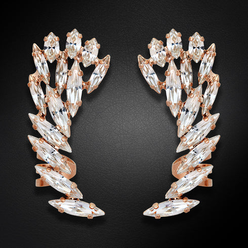 Kaff-Auskari „Horizontas“ su Swarovski™ kristalais